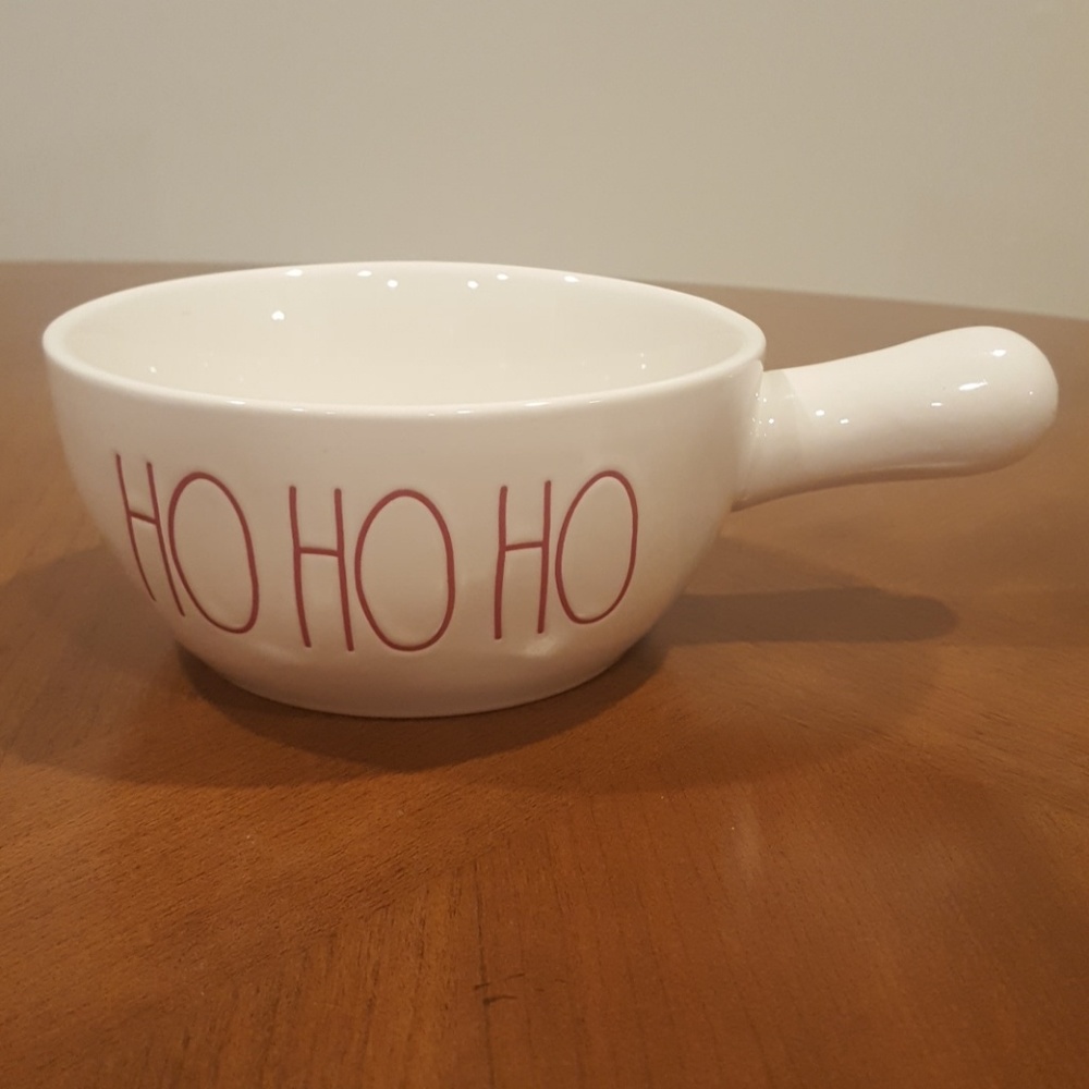 Rae Dunn HO HO HO soup bowl